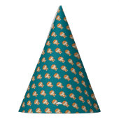 愛らしい虎 パーティーハット (左)