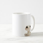 愛らしい蛇のマグカップ コーヒーマグカップ (正面右)