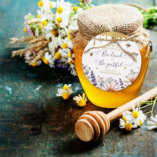 愛らしい蜂のブライダルシャワー フェイバータグ