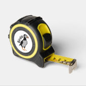 愛らしい角のパフィン立った漫画 メジャー (傾斜)