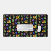 愛らしい誇大広告！カタツムリ デスクマット (キーボード&マウス)