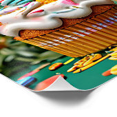 愛らしい誕生日リス ポスター (コーナー)