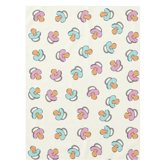 愛らしい調停者の性はベビーシャワーを明らかにします テーブルクロス (正面)