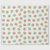 愛らしい調停者の性はベビーシャワーを明らかにします ラッピングペーパー (フラット)