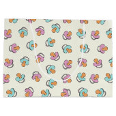 愛らしい調停者の性はベビーシャワーを明らかにします ラージペーパーバッグ (裏面)