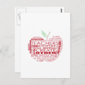 愛らしい贈り物(先生) ポストカード (正面/裏面)