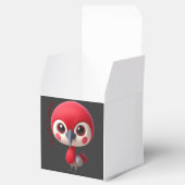 愛らしい赤い鳥キャラクター フェイバーボックス (オープン)