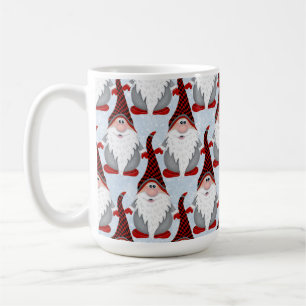 愛らしい赤い黒の格言クリスマスクリスマスキッズマグ コーヒーマグカップ