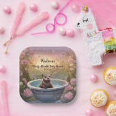 愛らしい赤ちゃんシャワー ペーパープレート (パーティー)