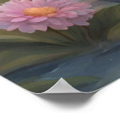 愛らしい赤ちゃんシャワー ポスター (角)