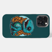 愛らしい赤ちゃん恐竜 iPhoneケース (裏面横)