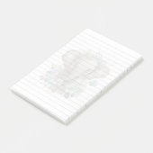 愛らしい赤ちゃん象 3M Post-it® ノート ポストイット (アングル)