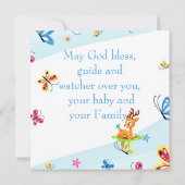 愛らしい赤ちゃん鹿（ディア）オーダーメイド (裏面)