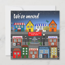 愛らしい近所の引っ越しました 案内状