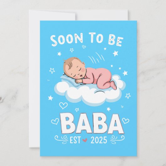 愛らしい間に馬場になる – 妊娠の発表 シーズンカード (正面)