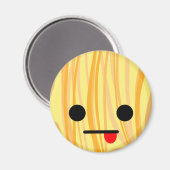 愛らしい間抜け顔冷凍機磁石 マグネット (正面/裏面)