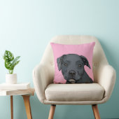 愛らしい青いステフィー(ピンク) クッション (椅子)