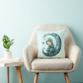 愛らしい青い枕のベビーコーナー クッション (椅子)