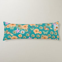 愛らしい青い柄のフローラウサギ