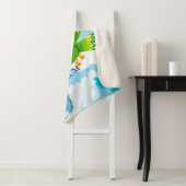 愛らしい飛んでいる鳥ベビーブランケット – シェルパブランケット (インサイチュ)