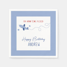 愛らしい飛行機どのようにタイムフライ最初の誕生日