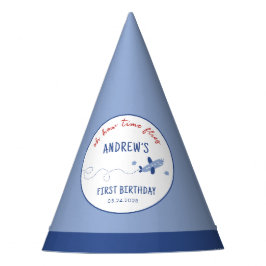 愛らしい飛行機タイムフライ誕生日 パーティーハット