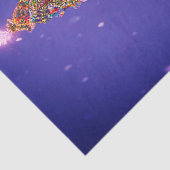 愛らしい飾クリスマスツリーの切り離し 薄葉紙 (詳細)