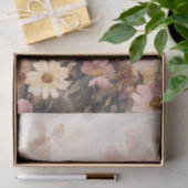 愛らしい高地の牛の子牛とママのデコパージュ 薄葉紙 (ギフト)