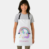 愛らしい魔法のユニコーン,虹 エプロン (インサイチュ)