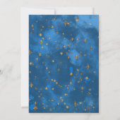 愛らしい魔法のユニコーン 5歳の誕生日パーティー 招待状 (裏面)