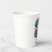 愛らしい魔法の狼の赤ちゃんシャワー 紙コップ (右)