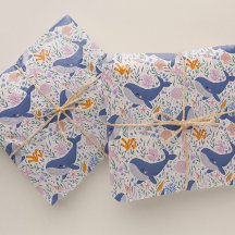 愛らしい鯨と海の生活