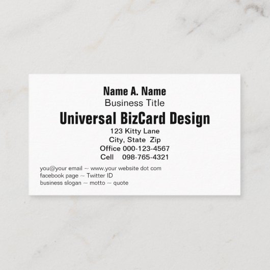 愛らしい黄色のアヒル写真 名刺 (裏面)