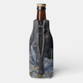 愛らしい黒犬 ボトルクーラー (ボトル裏面)