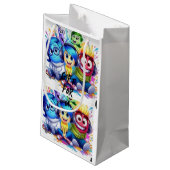 愛らしい3人の友人アニメーションマンガ抱き枕 スモールペーパーバッグ (裏面アングル)