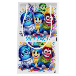 愛らしい3人の友人アニメーションマンガ抱き枕 スモールペーパーバッグ