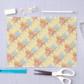 愛らしい5つおよびカラフルは椅子に関係します 薄葉紙 (クラフト)