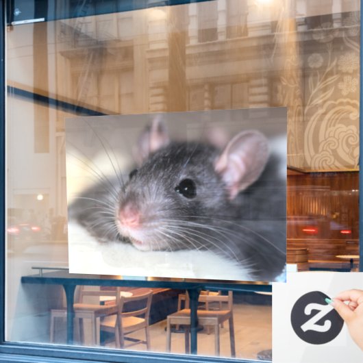 愛らしい ウィンドウサイン (カフェ窓)