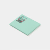 愛らしい"セイクリル"ホエールファミリーポートレート ポストイット (アングル)