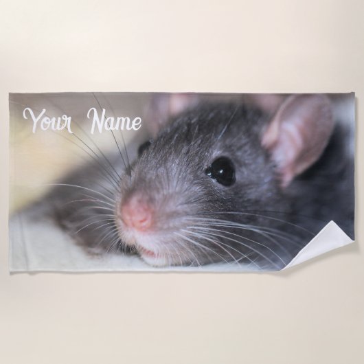 愛らしい ビーチタオル (正面)