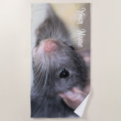 愛らしい ビーチタオル (正面)