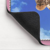 愛らしい「ミッシー・キリン」 マウスパッド (コーナー)