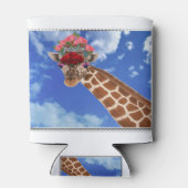 愛らしい「ミッシー・キリン」 缶クーラー (裏面)