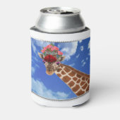 愛らしい「ミッシー・キリン」 缶クーラー (缶裏面)