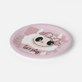 愛らしい – モンスタお洒落ー ペーパープレート (アングル)