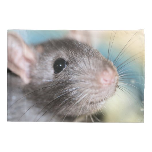 愛らしい 枕カバー (裏面)