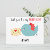 愛らしい |私のピンテアートのバレンタインの事は？ シーズンカード (スタンド正面)