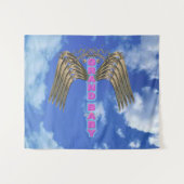 愛らしい「私は私のグランドベビー」 タペストリー (正面(横))