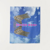 愛らしい「私は私のグランドベビー」 タペストリー (正面)