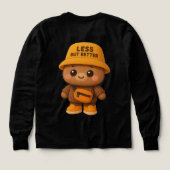 愛らしい「Less But Better」ベア (デザイン背面)